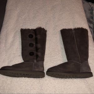 Bailey button tall chocolate uggs!